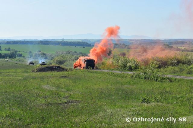 Vyvrcholenie výcviku 3. mechanizovanej roty