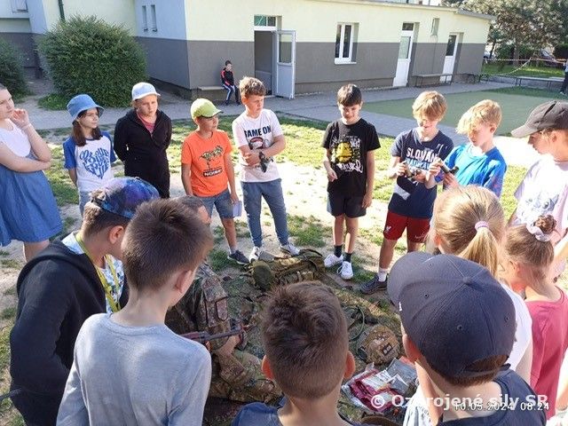 Branné cvičenie ZŠ Česká