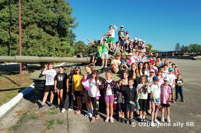 Vojenský letný detský tábor opäť v Topoľčanoch