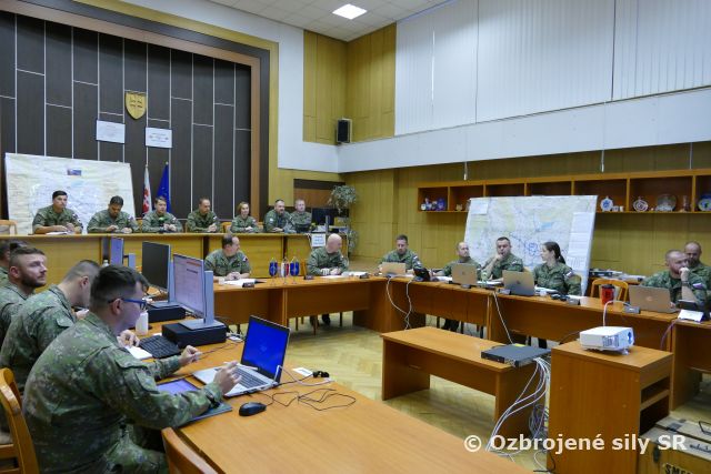 Komplexný štábny nácvik k plánovaniu operácie Valiant Resistance 2024