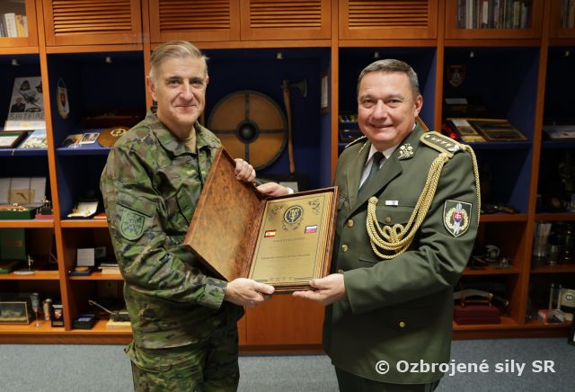 Pracovná návšteva veliteľa NRDC-ESP 