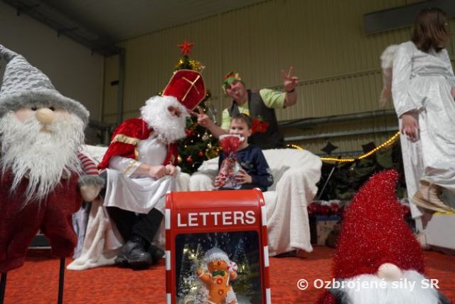 Mikuláš navštívil 51. krídlo Prešov