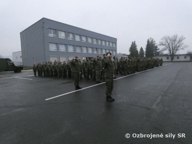 Nástup k 32. výročiu vzniku Slovenskej republiky