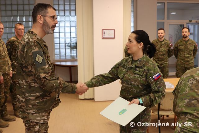 Výcvik do operácie UNFICYP v 7. výcvikovom pluku Martin