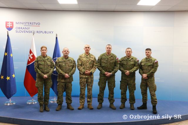 Pracovná návšteva ACO Command Senior Enlisted Leader (CSEL) na Slovensku