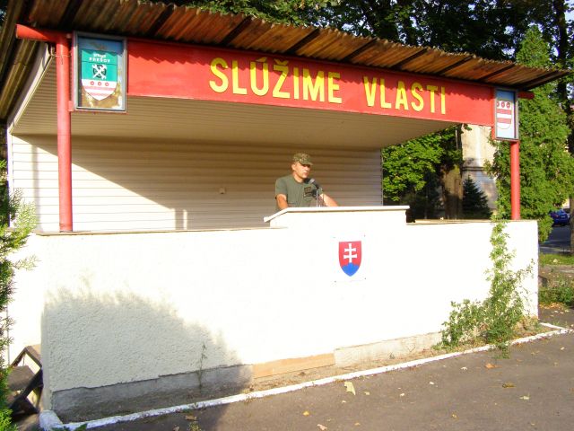 Slávnostný nástup k 67. výročiu SNP a k 19. výročiu prijatia Ústavy SR