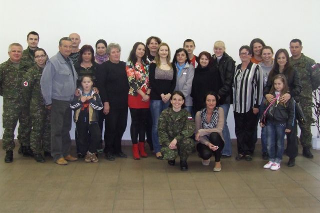 Stretnutie ženistov s rodinami