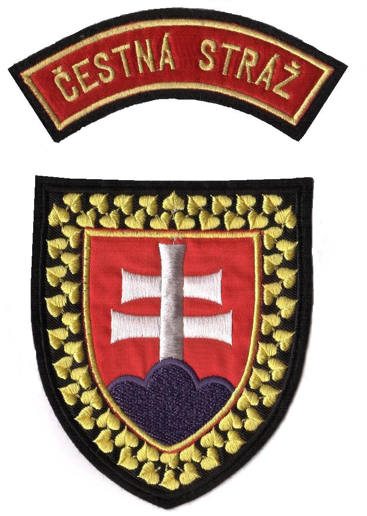 Rukávový znak ČS OS SR ľavá