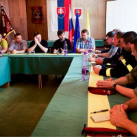 01 5. pluk špeciálneho určenia nasadený v Terchovej