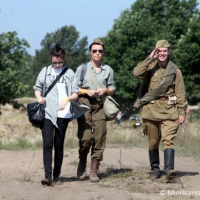 Legendárny tank T-34 zabodoval na Slovenských pieskoch