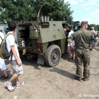 Legendárny tank T-34 zabodoval na Slovenských pieskoch