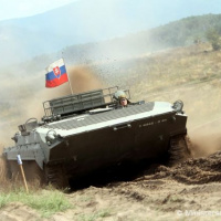 Legendárny tank T-34 zabodoval na Slovenských pieskoch