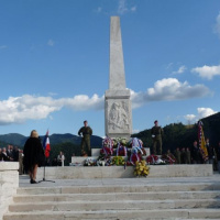 Spomienková slávnosť na pamiatku francúzskych bojovníkov v Strečne 