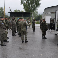 Prápor RCHBO navštívili príslušníci OBSE