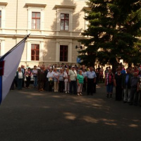 Oblastné oslavy SNP a stretnutie odbojárov a mládeže oblastných organizácií v Dobšinej