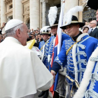 Čestná stráž OS SR súčasťou vojenskej púte do Ríma