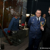 Minister obrany Martin Glváč si pripomenul 70. výročie Karpatsko-duklianskej operácie