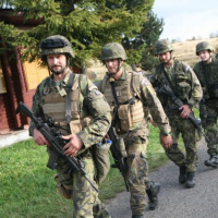 Úspešné zladenie vojakov piatich armád na Lešti