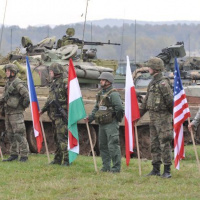 Začiatok taktického cvičenia s bojovou streľbou GROUND PEPPER 2014