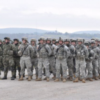 Začiatok taktického cvičenia s bojovou streľbou GROUND PEPPER 2014