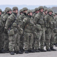 Začiatok taktického cvičenia s bojovou streľbou GROUND PEPPER 2014