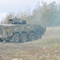 Začiatok taktického cvičenia s bojovou streľbou GROUND PEPPER 2014
