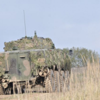 Začiatok taktického cvičenia s bojovou streľbou GROUND PEPPER 2014