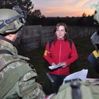 Začiatok taktického cvičenia s bojovou streľbou GROUND PEPPER 2014