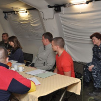 Začiatok taktického cvičenia s bojovou streľbou GROUND PEPPER 2014