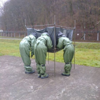 Výcvik s ostrými chemickými látkami