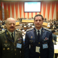 Generálmajor Pavel Macko na konferencii OSN v New Yorku