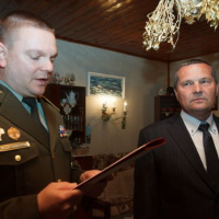 Náčelník GŠ generálporučík Maxim zablahoželal genpor. v.v. Jánovi Husákovi k 92. narodeninám