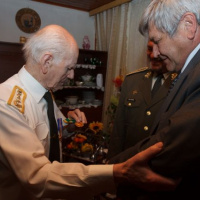 Náčelník GŠ generálporučík Maxim zablahoželal genpor. v.v. Jánovi Husákovi k 92. narodeninám