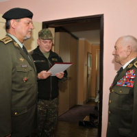 Náčelník generálneho štábu generálporučík Maxim zablahoželal brigádnemu generálovi v.v. Iľanovskému