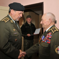 Náčelník generálneho štábu generálporučík Maxim zablahoželal brigádnemu generálovi v.v. Iľanovskému