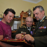 Náčelník generálneho štábu generálporučík Maxim zablahoželal brigádnemu generálovi v.v. Iľanovskému