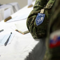 Náčelník generálneho štábu generálporučík Maxim na komplexnom štábnom nácviku