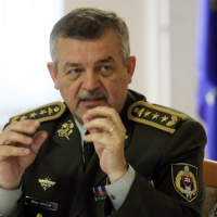 Náčelník generálneho štábu generálporučík Maxim na komplexnom štábnom nácviku