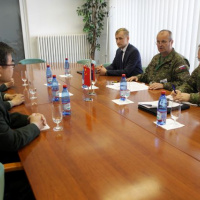 Prvý zástupca náčelníka GŠ privítal nového pridelenca Čínskej ľudovej republiky v SR