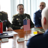 Generálmajor Macko sa stretol s náčelníkom štábu Vzdušných síl Národnej gardy štátu Indiana