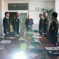 Rokovanie generálmajora Macka s brigádnym generálom Hurtadom