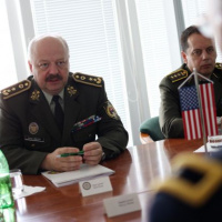 Rokovanie generálmajora Macka s brigádnym generálom Hurtadom