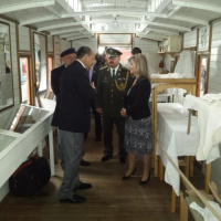 Legiovlak vyrazil na svoju púť po Českej a Slovenskej republike