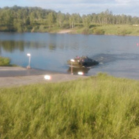 BRDM  - Čln na kolesách