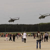 Deň detí na letisku v Kuchyni