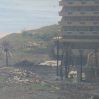 V meste duchov horelo