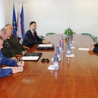 Generálporučík Gajdoš sa rozlúčil s odchádzajúcim vojenským pridelencom Ukrajiny