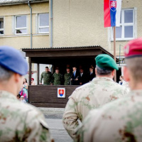06 V Žiline privítali prvých vojakov z operácie Resolute Support 
