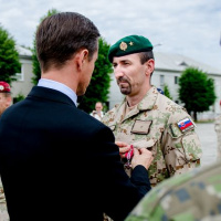 08 V Žiline privítali prvých vojakov z operácie Resolute Support 