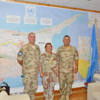 Generálporučík Maxim začal návštevu slovenského kontingentu misie UNFICYP
